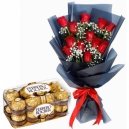 send flowers with chocolates to pampnaga