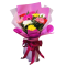 Vibrant 10 Multi-Color Gerbera Bouquet to Pampanga